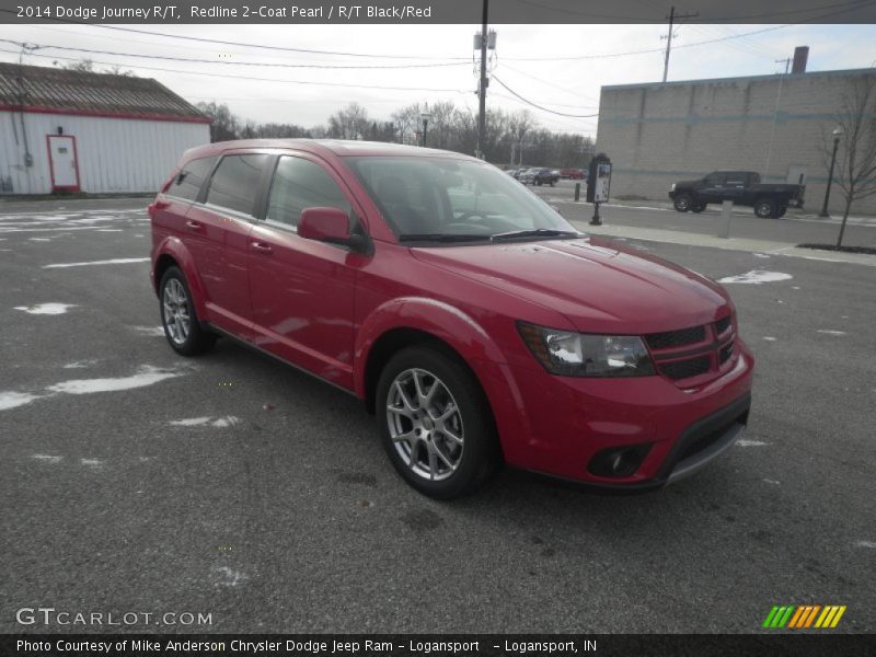 Redline 2-Coat Pearl / R/T Black/Red 2014 Dodge Journey R/T