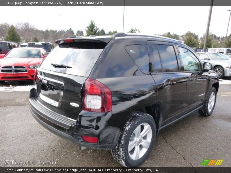 Black / Dark Slate Gray 2014 Jeep Compass Latitude 4x4