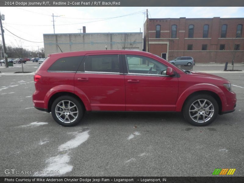 Redline 2-Coat Pearl / R/T Black/Red 2014 Dodge Journey R/T