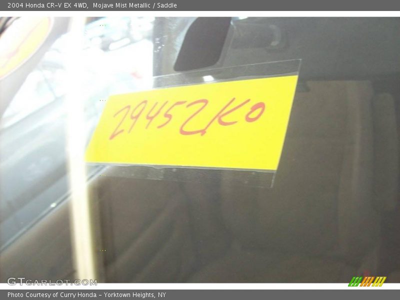 Mojave Mist Metallic / Saddle 2004 Honda CR-V EX 4WD