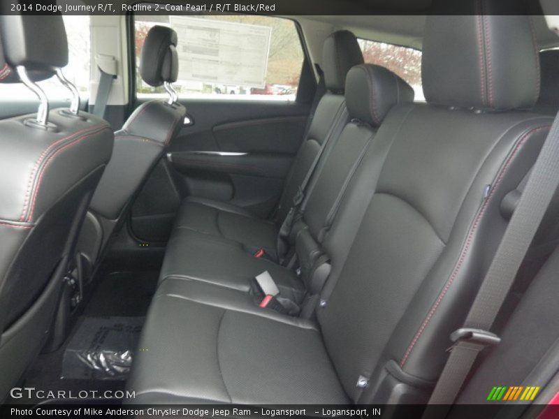 Redline 2-Coat Pearl / R/T Black/Red 2014 Dodge Journey R/T