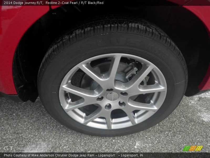 Redline 2-Coat Pearl / R/T Black/Red 2014 Dodge Journey R/T