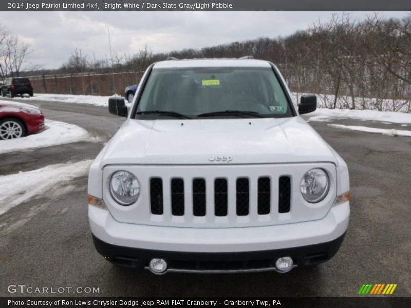Bright White / Dark Slate Gray/Light Pebble 2014 Jeep Patriot Limited 4x4