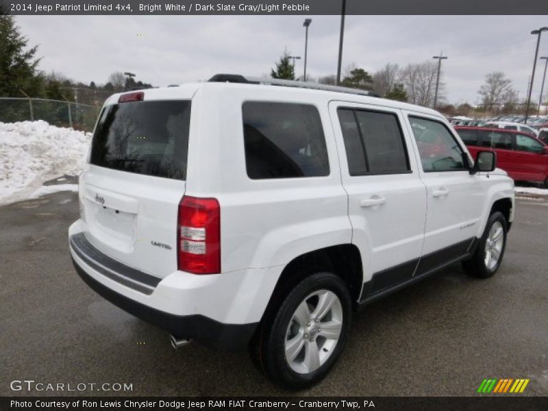 Bright White / Dark Slate Gray/Light Pebble 2014 Jeep Patriot Limited 4x4