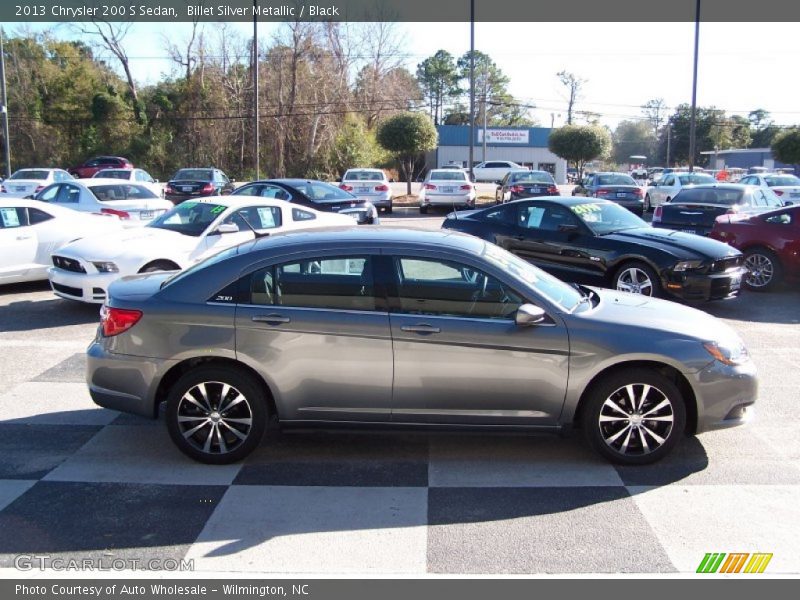 Billet Silver Metallic / Black 2013 Chrysler 200 S Sedan