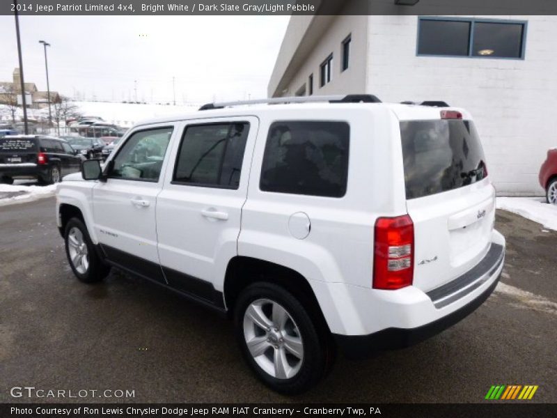 Bright White / Dark Slate Gray/Light Pebble 2014 Jeep Patriot Limited 4x4