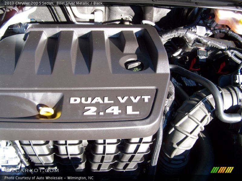 Billet Silver Metallic / Black 2013 Chrysler 200 S Sedan