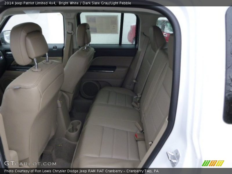 Bright White / Dark Slate Gray/Light Pebble 2014 Jeep Patriot Limited 4x4