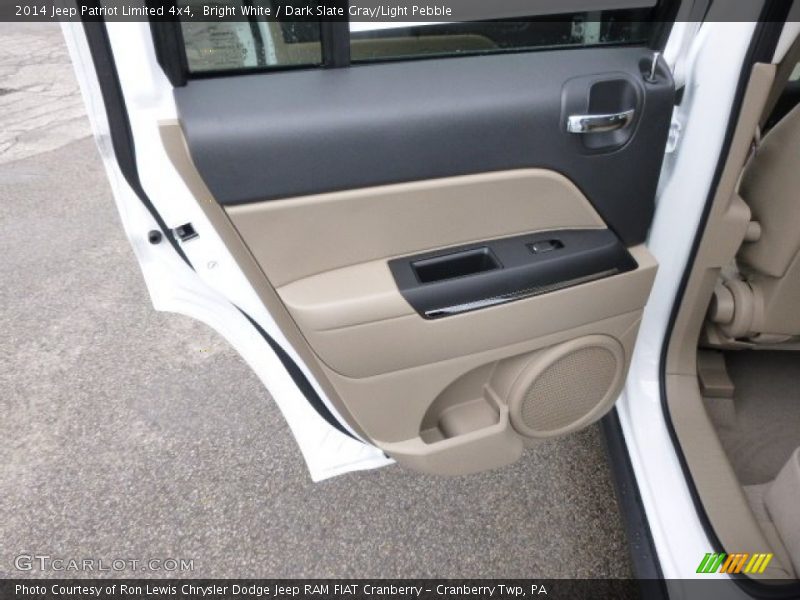 Bright White / Dark Slate Gray/Light Pebble 2014 Jeep Patriot Limited 4x4