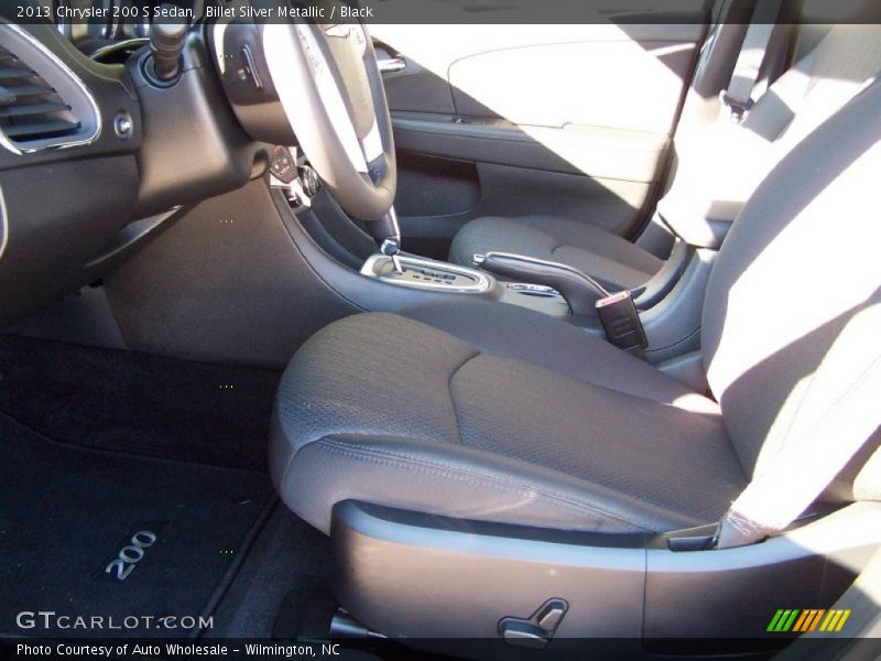 Billet Silver Metallic / Black 2013 Chrysler 200 S Sedan