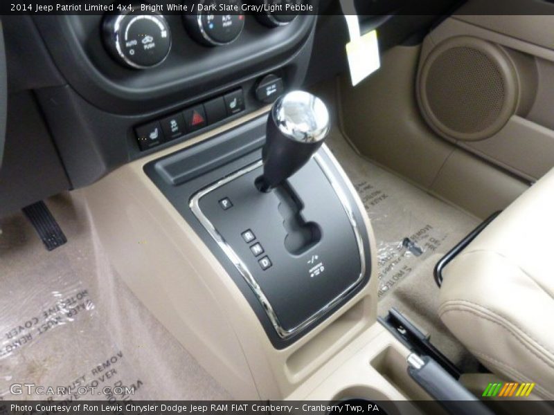 Bright White / Dark Slate Gray/Light Pebble 2014 Jeep Patriot Limited 4x4