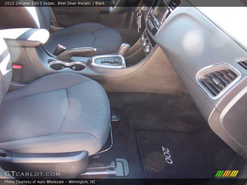 Billet Silver Metallic / Black 2013 Chrysler 200 S Sedan