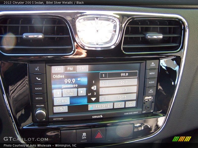 Billet Silver Metallic / Black 2013 Chrysler 200 S Sedan