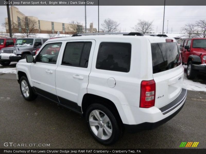 Bright White / Dark Slate Gray 2014 Jeep Patriot Sport 4x4