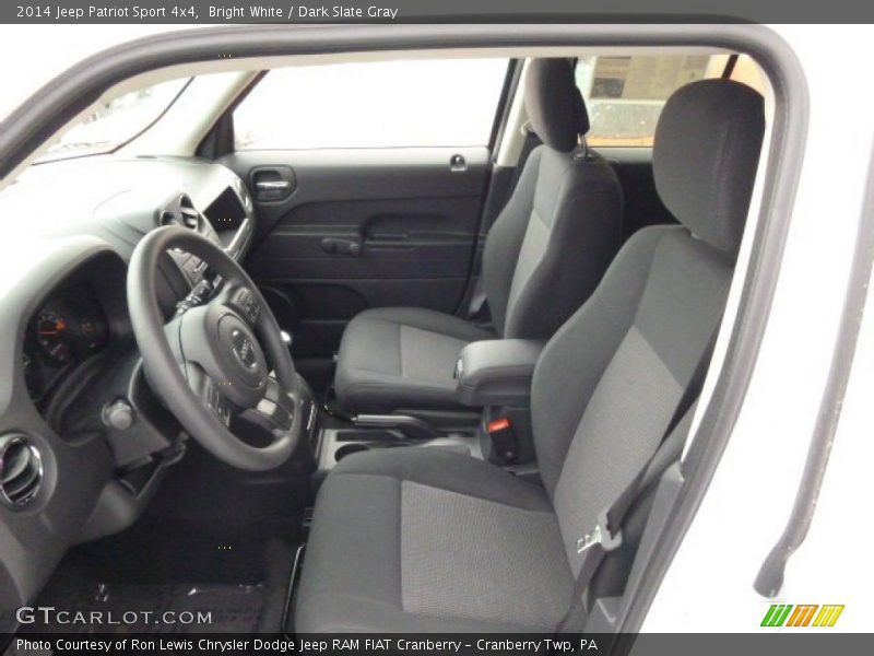 Bright White / Dark Slate Gray 2014 Jeep Patriot Sport 4x4
