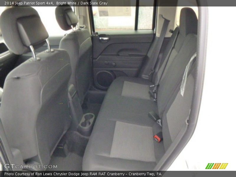 Bright White / Dark Slate Gray 2014 Jeep Patriot Sport 4x4