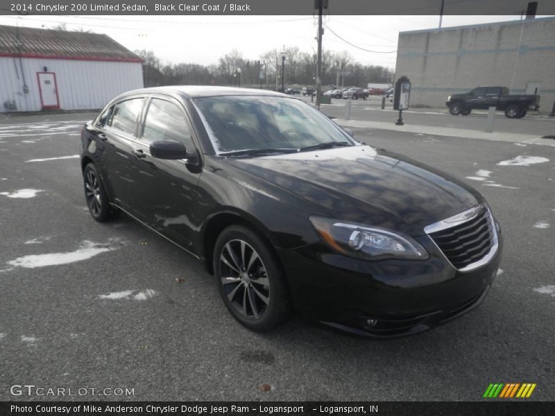 Black Clear Coat / Black 2014 Chrysler 200 Limited Sedan