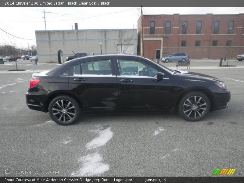 Black Clear Coat / Black 2014 Chrysler 200 Limited Sedan