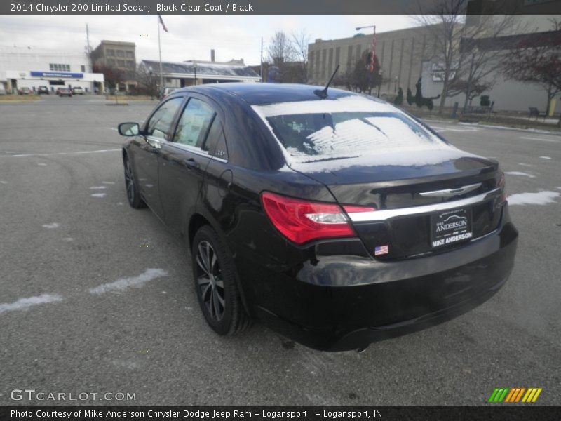 Black Clear Coat / Black 2014 Chrysler 200 Limited Sedan