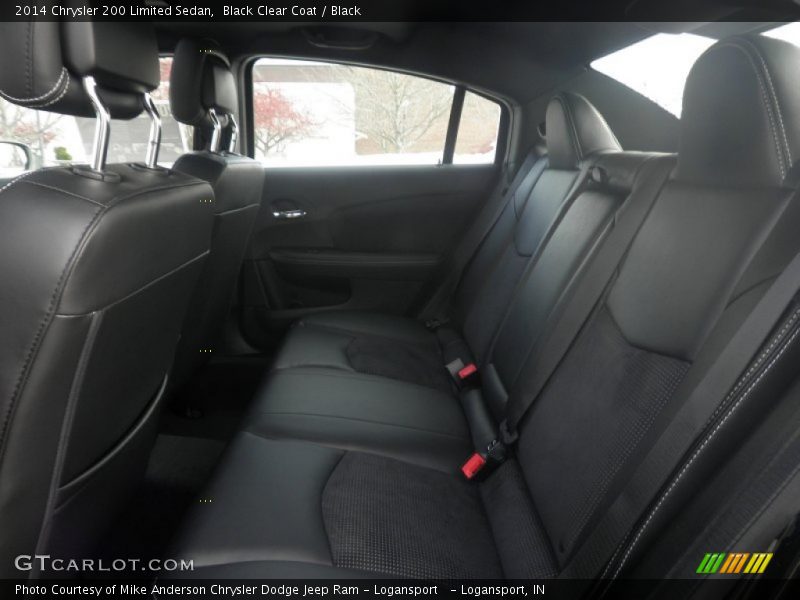 Black Clear Coat / Black 2014 Chrysler 200 Limited Sedan