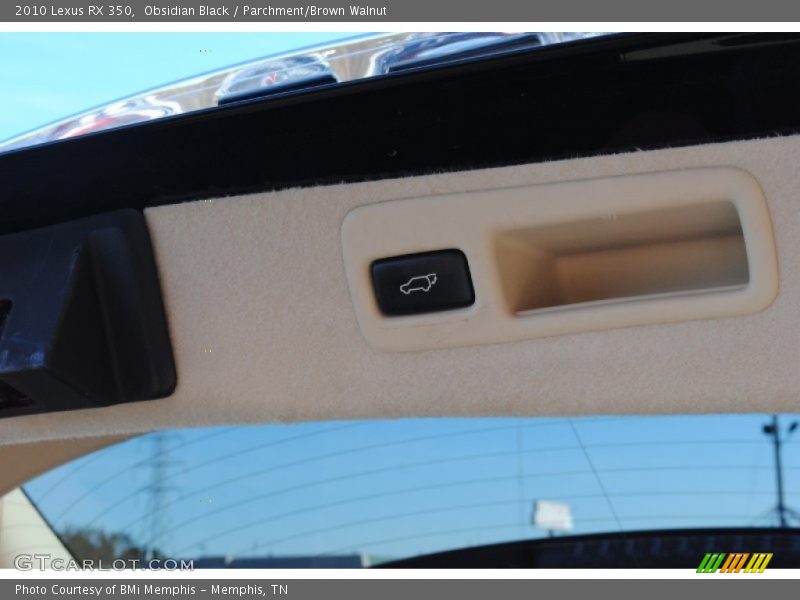 Obsidian Black / Parchment/Brown Walnut 2010 Lexus RX 350