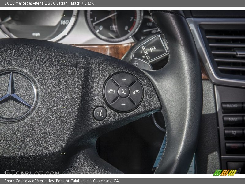Black / Black 2011 Mercedes-Benz E 350 Sedan