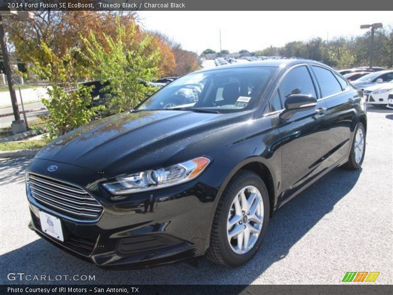 Tuxedo Black / Charcoal Black 2014 Ford Fusion SE EcoBoost