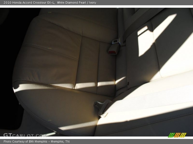 White Diamond Pearl / Ivory 2010 Honda Accord Crosstour EX-L