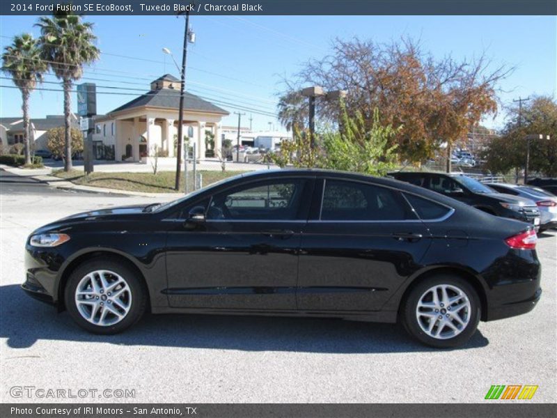 Tuxedo Black / Charcoal Black 2014 Ford Fusion SE EcoBoost