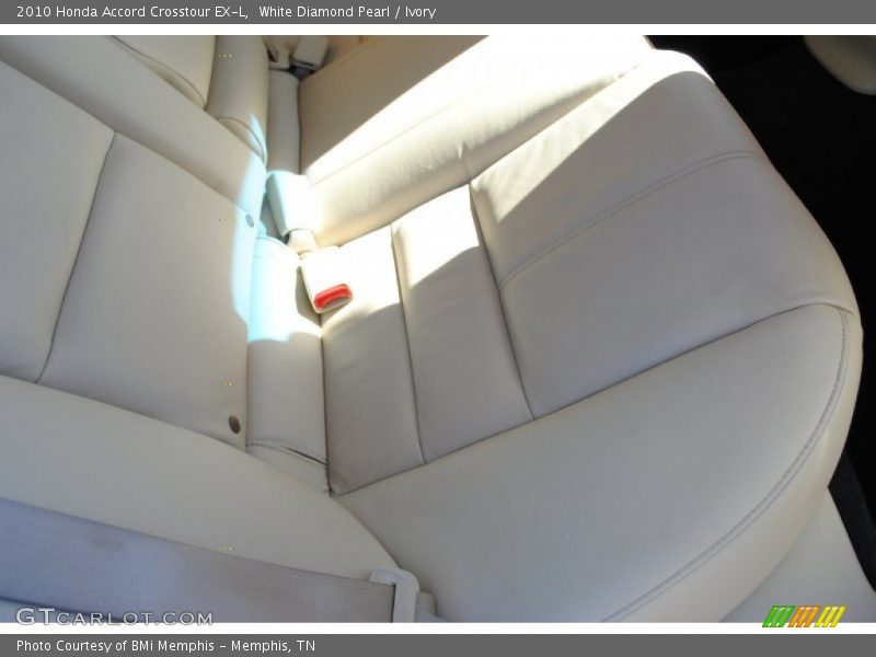 White Diamond Pearl / Ivory 2010 Honda Accord Crosstour EX-L