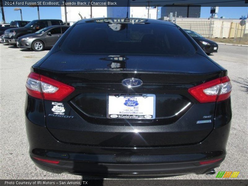 Tuxedo Black / Charcoal Black 2014 Ford Fusion SE EcoBoost