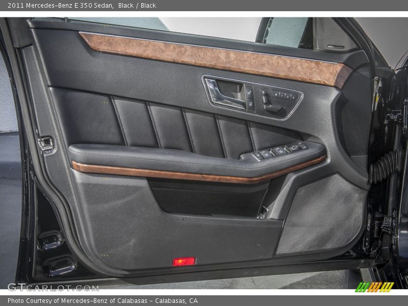 Black / Black 2011 Mercedes-Benz E 350 Sedan