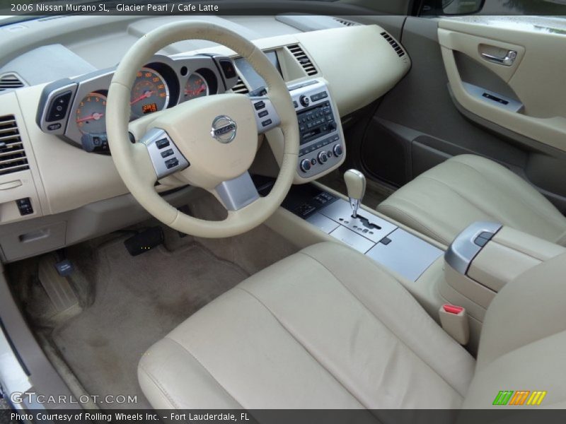 Glacier Pearl / Cafe Latte 2006 Nissan Murano SL