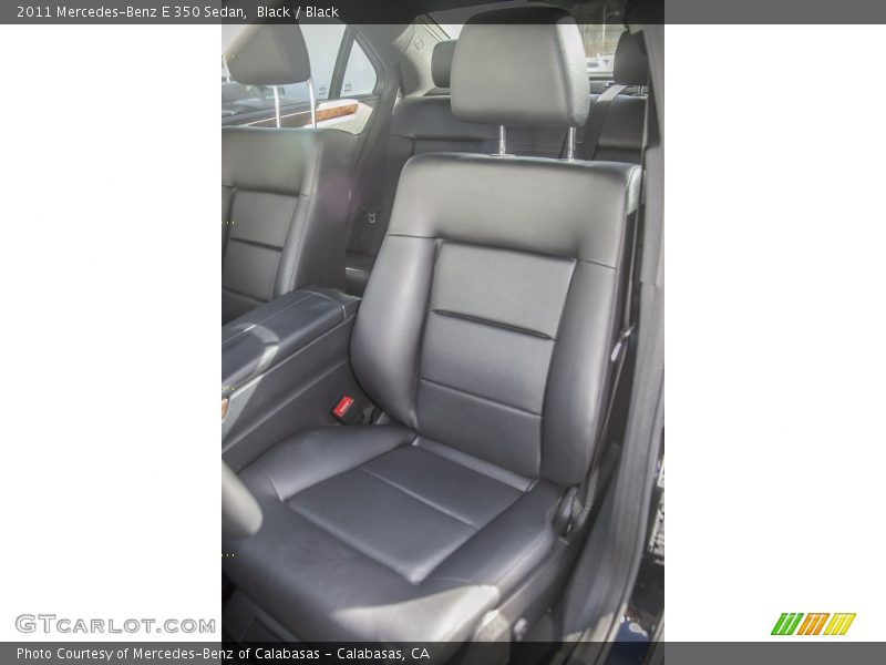 Black / Black 2011 Mercedes-Benz E 350 Sedan