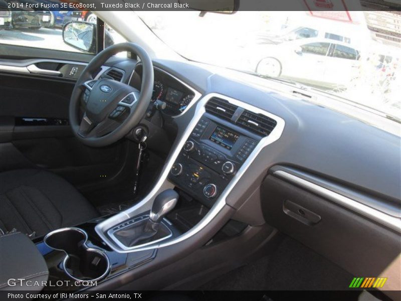Tuxedo Black / Charcoal Black 2014 Ford Fusion SE EcoBoost