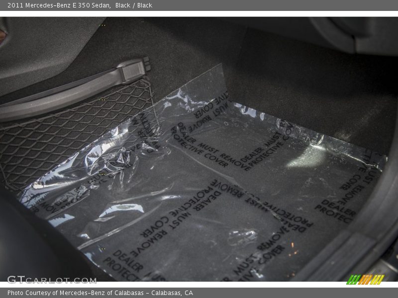 Black / Black 2011 Mercedes-Benz E 350 Sedan