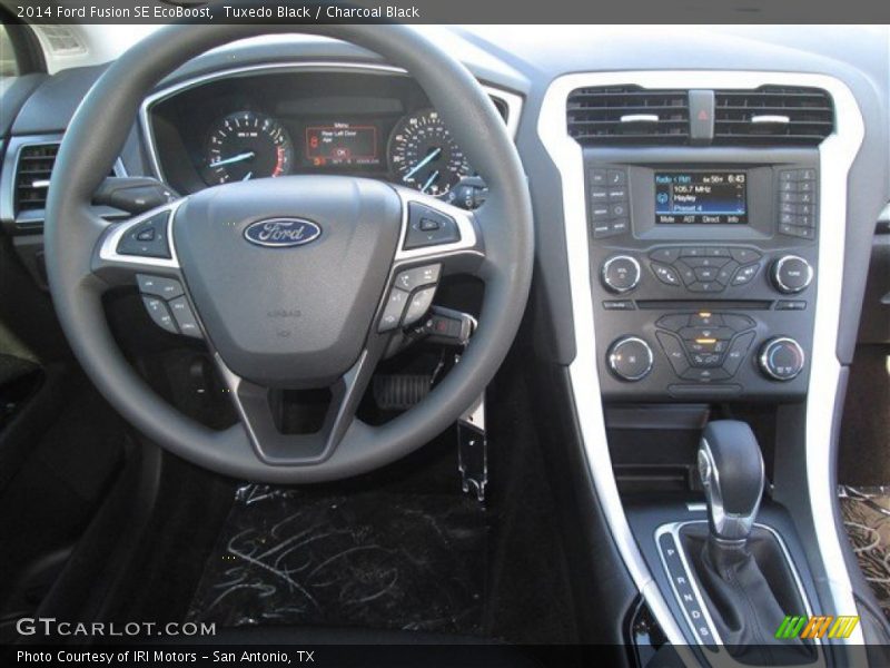 Tuxedo Black / Charcoal Black 2014 Ford Fusion SE EcoBoost