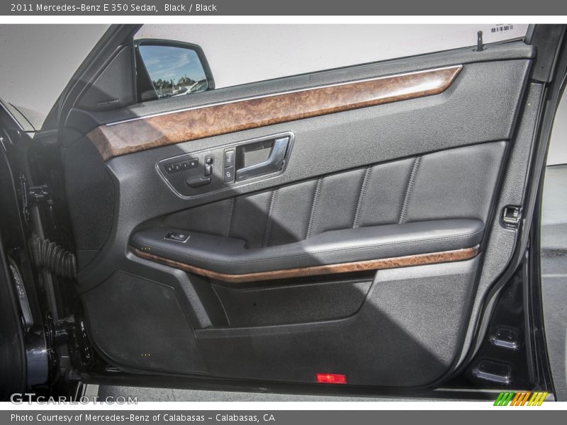 Black / Black 2011 Mercedes-Benz E 350 Sedan