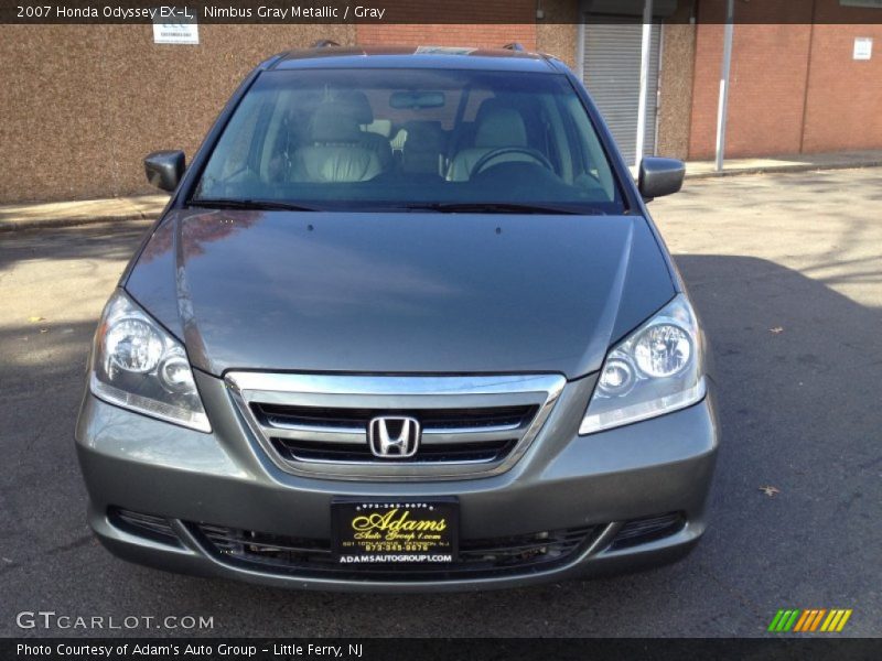Nimbus Gray Metallic / Gray 2007 Honda Odyssey EX-L