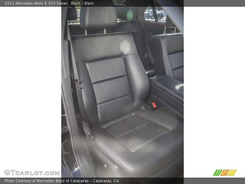 Black / Black 2011 Mercedes-Benz E 350 Sedan