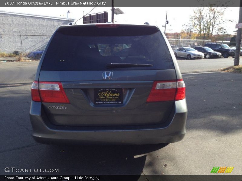 Nimbus Gray Metallic / Gray 2007 Honda Odyssey EX-L