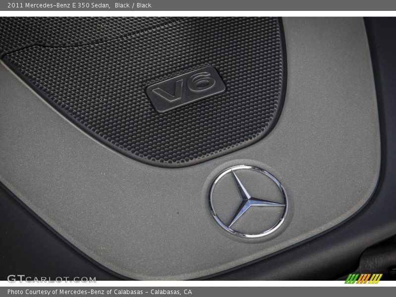 Black / Black 2011 Mercedes-Benz E 350 Sedan