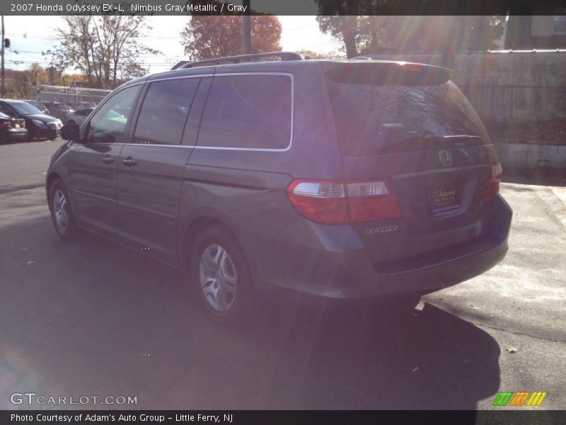 Nimbus Gray Metallic / Gray 2007 Honda Odyssey EX-L