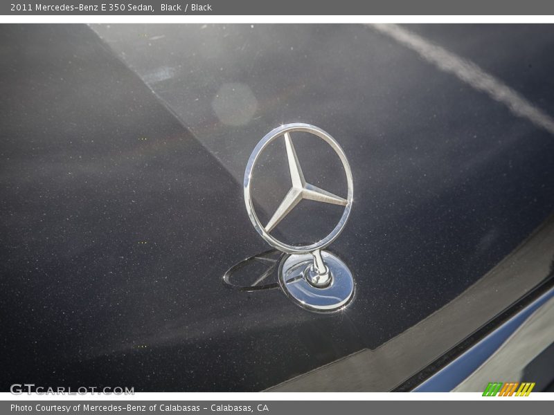 Black / Black 2011 Mercedes-Benz E 350 Sedan