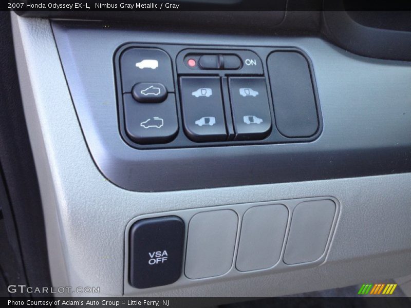 Nimbus Gray Metallic / Gray 2007 Honda Odyssey EX-L