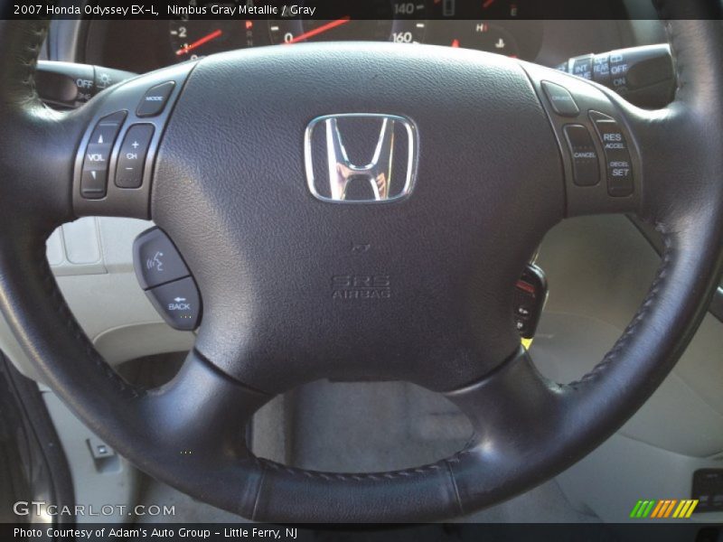 Nimbus Gray Metallic / Gray 2007 Honda Odyssey EX-L