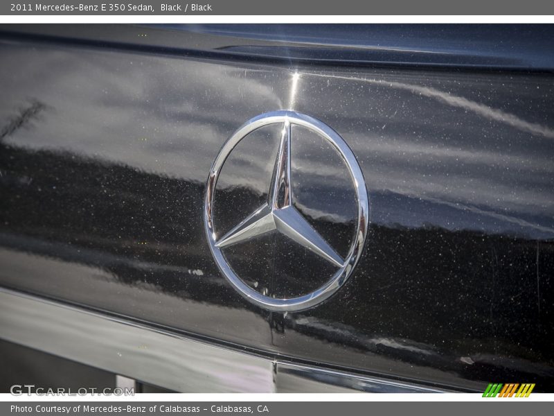 Black / Black 2011 Mercedes-Benz E 350 Sedan