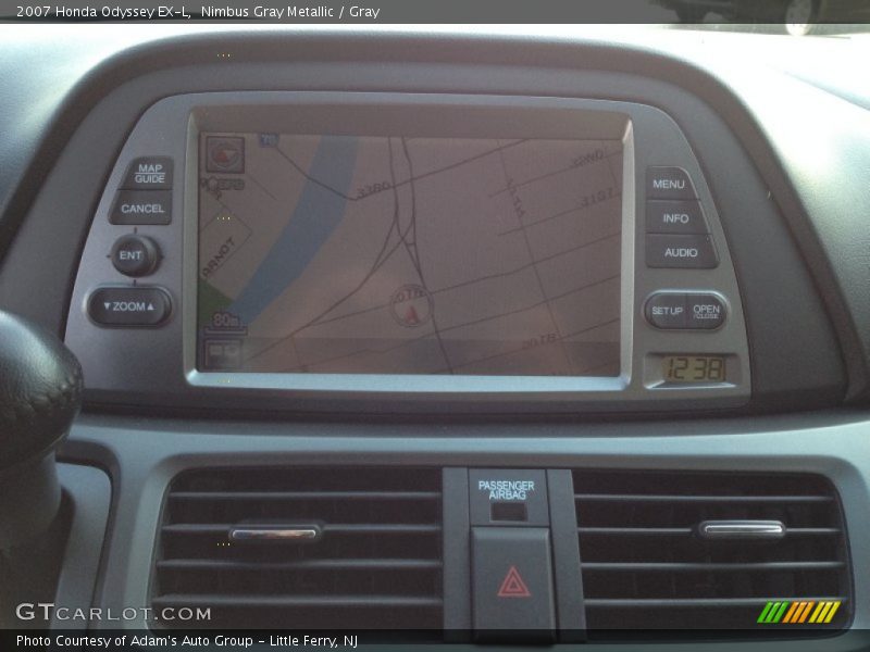 Nimbus Gray Metallic / Gray 2007 Honda Odyssey EX-L