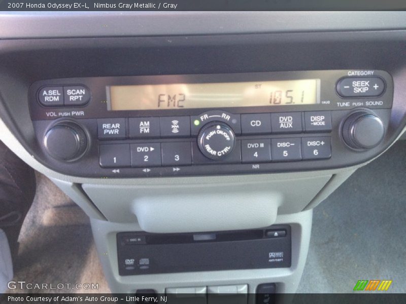 Nimbus Gray Metallic / Gray 2007 Honda Odyssey EX-L