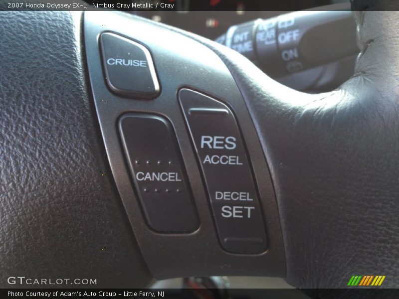 Nimbus Gray Metallic / Gray 2007 Honda Odyssey EX-L